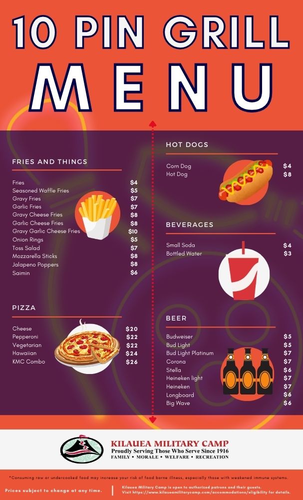 10 PIN GRILL MENU 2