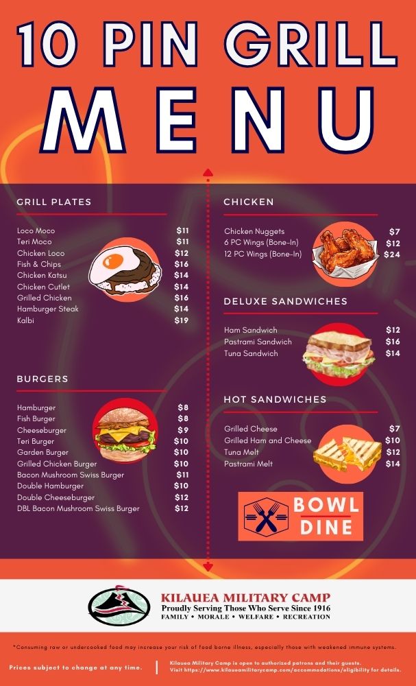 10 PIN GRILL MENU 1